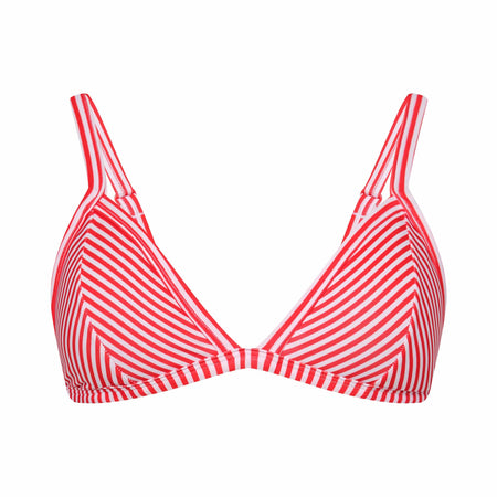 Triangle Bikini Top Cabana (Riviera/White)