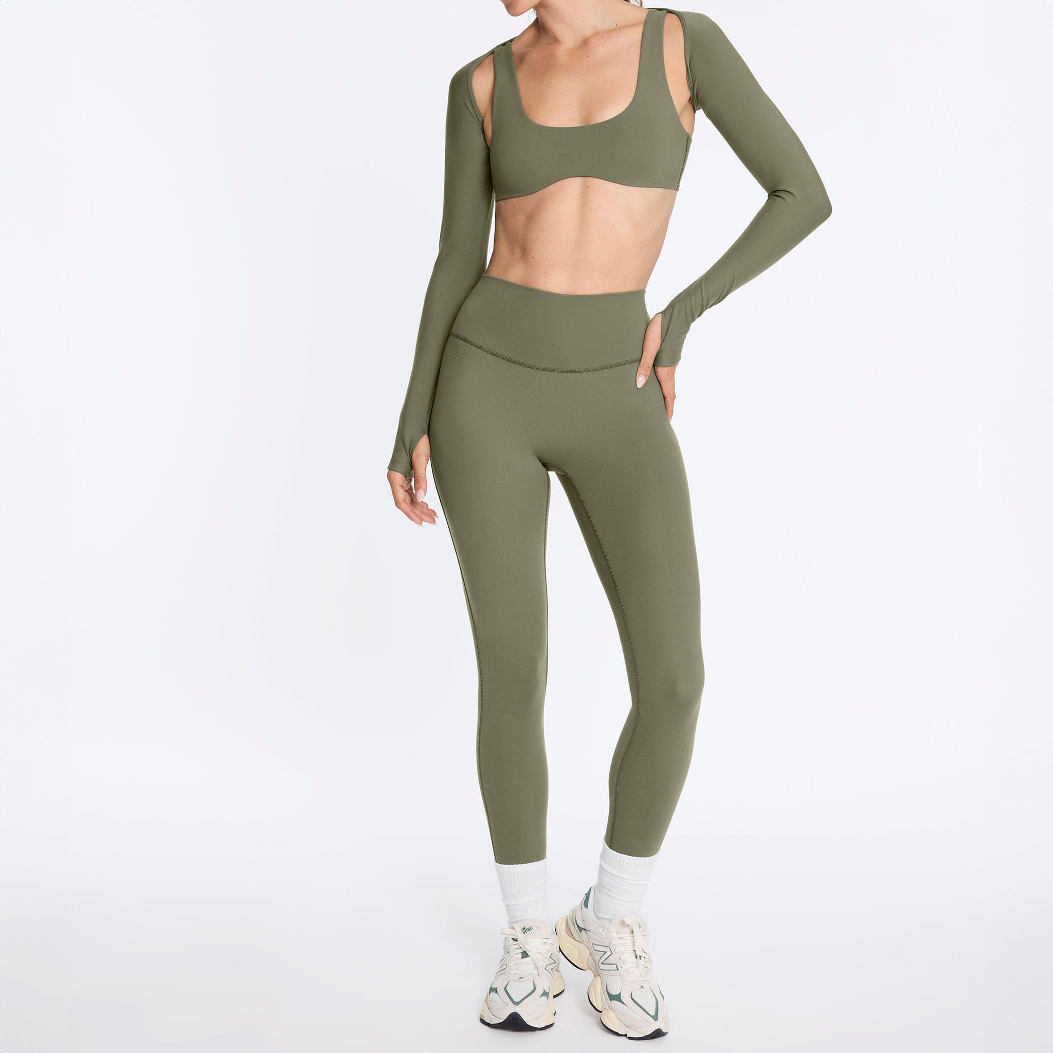 Sculpting Shrug Olive