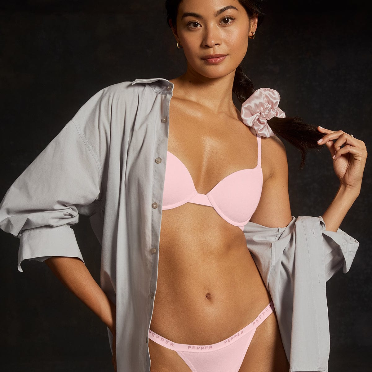 Supima® Cotton Lift Up Bra Ballet