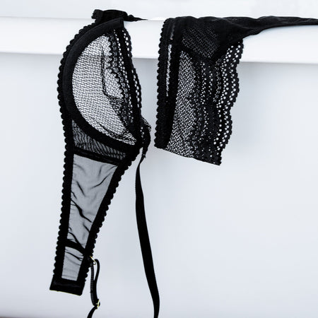 Signature Unlined Demi Bra Black