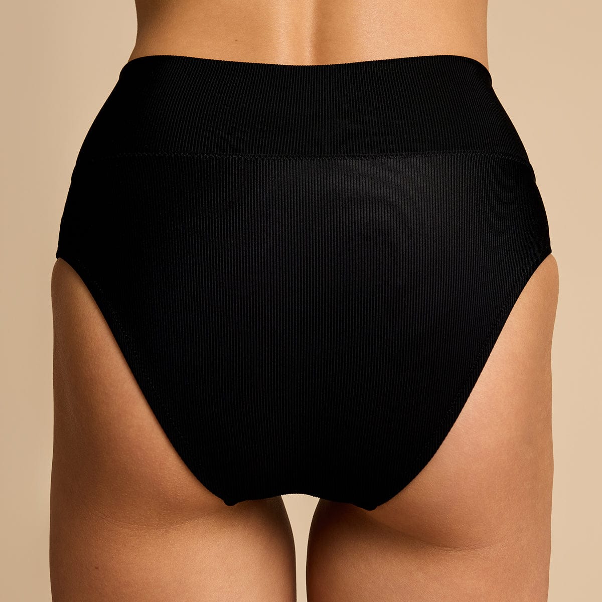 High Waisted Bikini Black