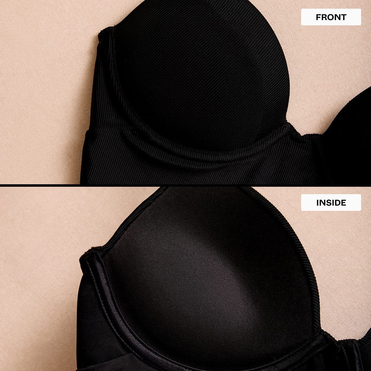 Lift Up One Piece Black
