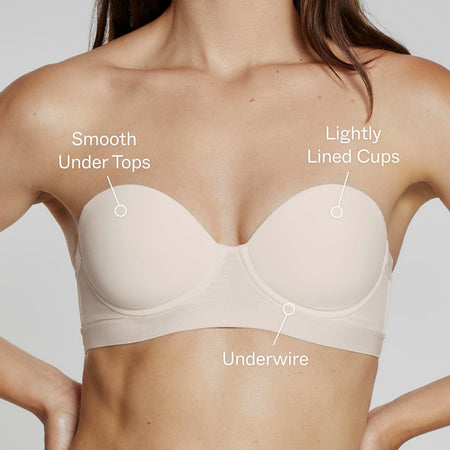 MVP Multiway Strapless Bra Espresso