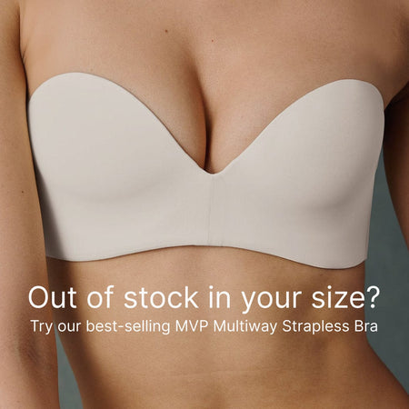 Boost Lift Up Strapless Bra Fawn
