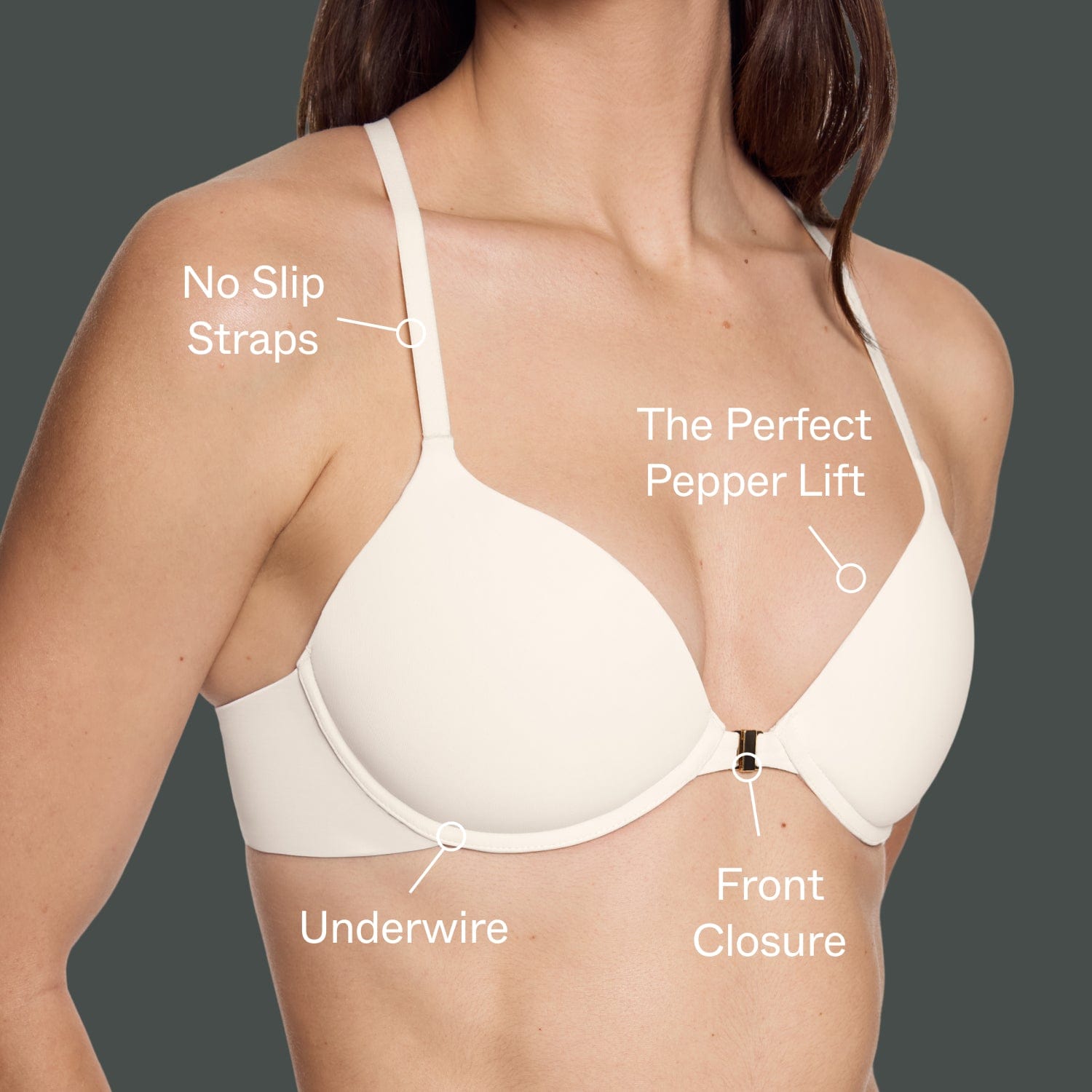 Racerback Lift Up Bra Buff