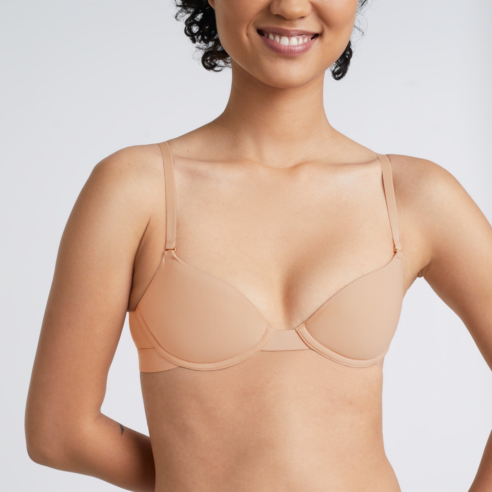 Demi T-Shirt Bra Buff