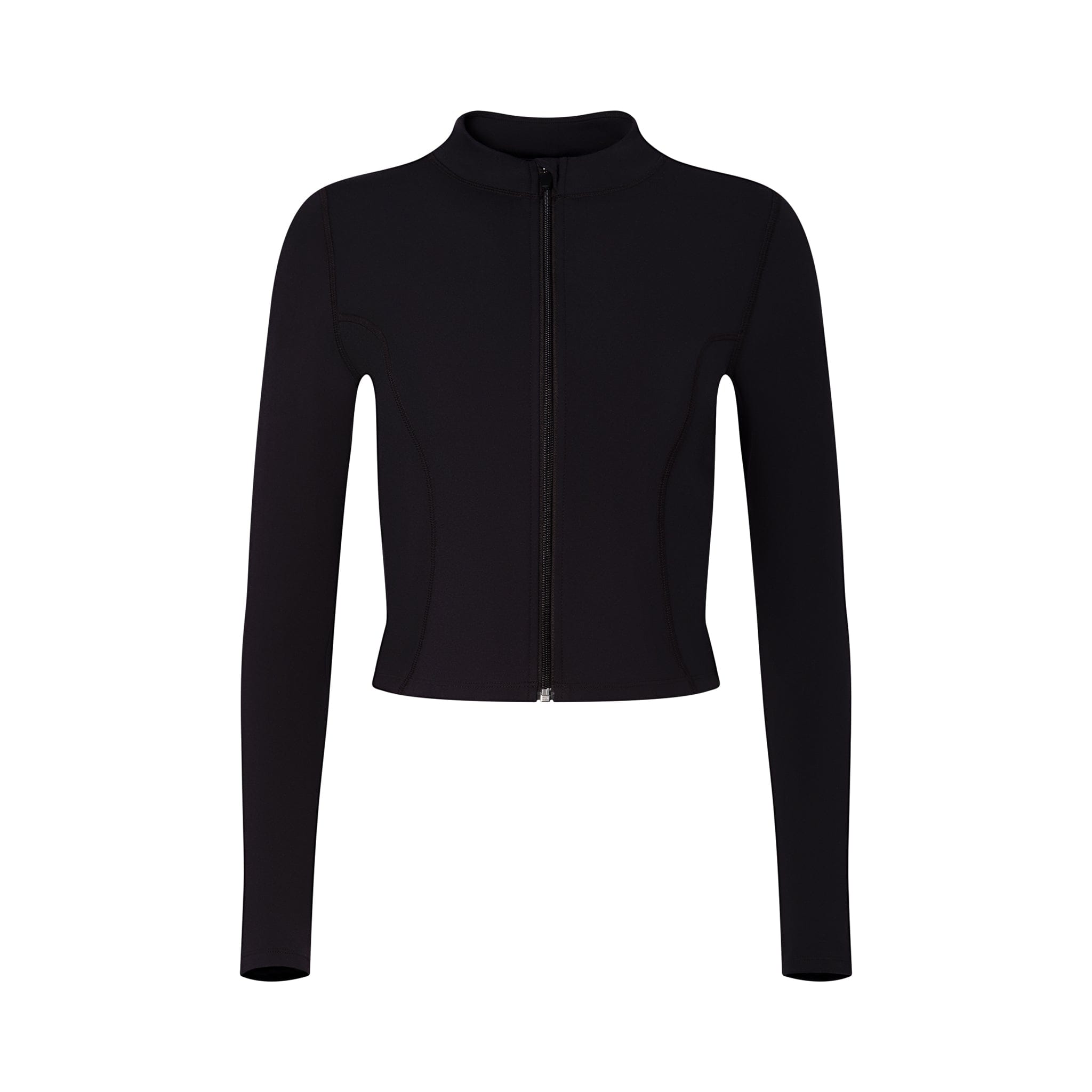 Zip Up Jacket Black